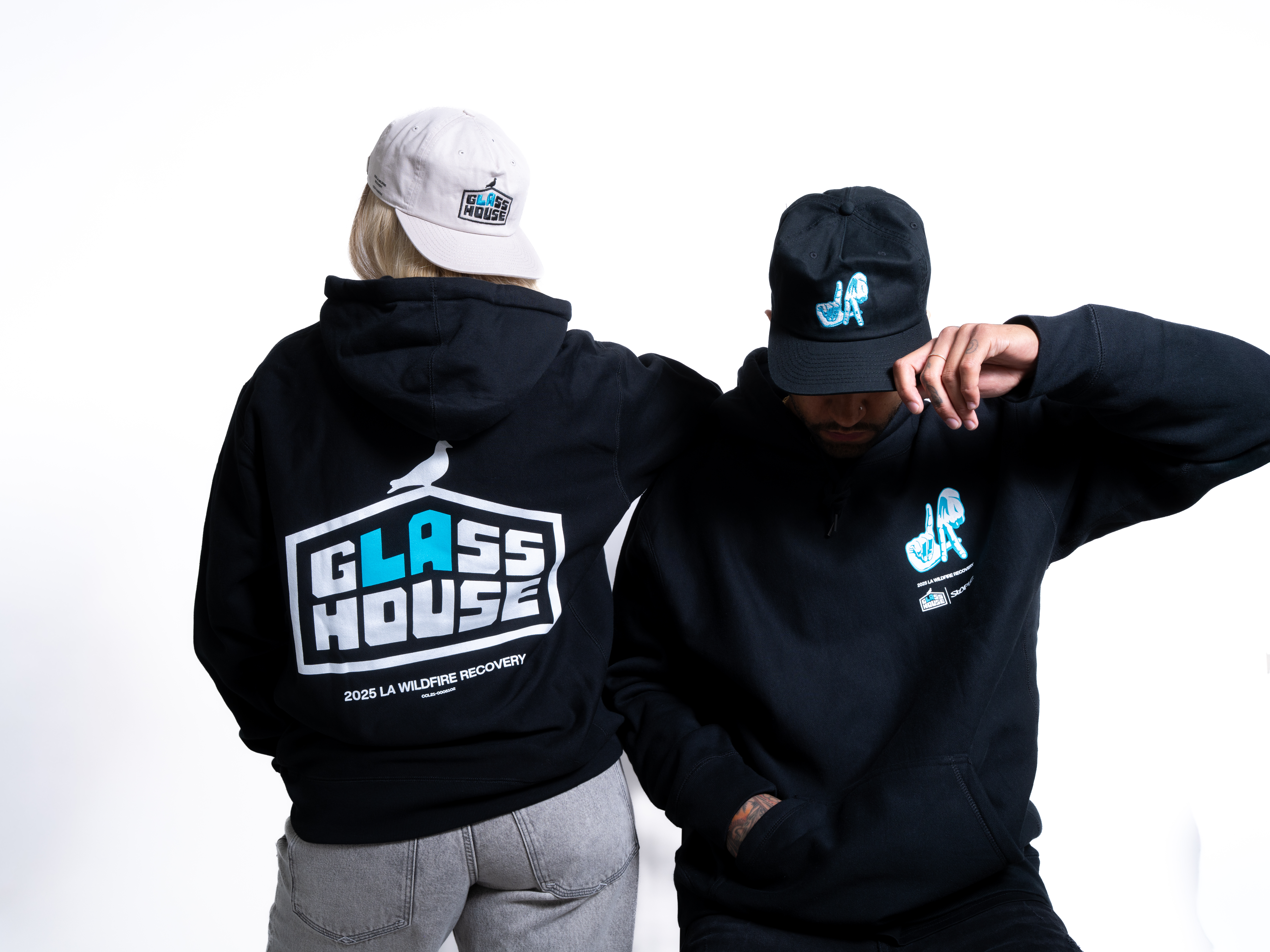 Glass House and Staple “Lend A Hand” Merch Capsule Benefiting Los Angeles Wildfire Relief